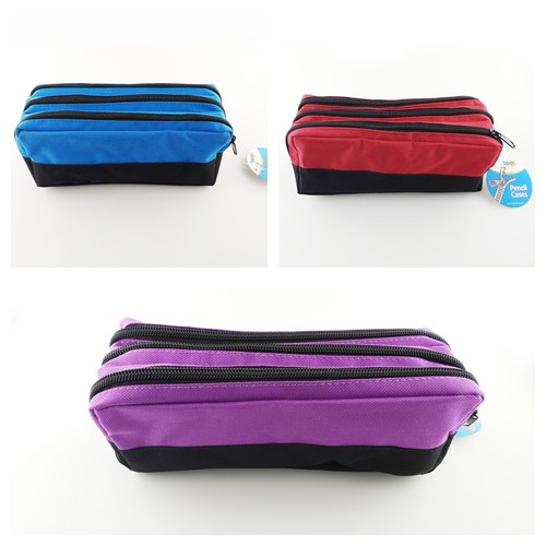 Triple pocket zip rectangular - triple,