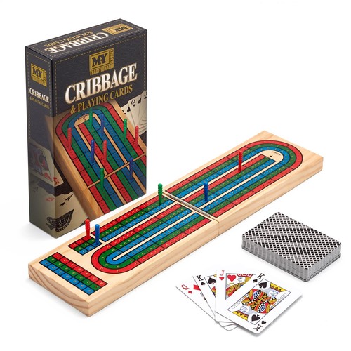 Wooden cribbage folding - cribbage,