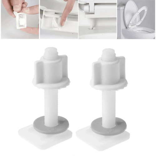 2pcs toilet seat hinge - 2pcs,
