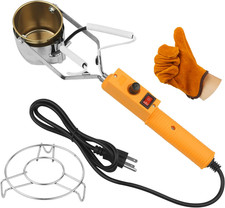 Lead Melting Pot for Fishing & Bullets Molds Kit. Electric Melting Pot for Lead,