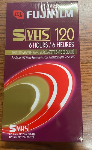 Fujifilm svhs super vhs tape - fujifilm,