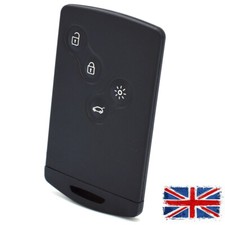 Button Key Card Case Shell Replacement For Renault CLIO LAGUNA Megane 2 3 Scenic