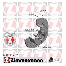 Sport Cross-Drilled Solid