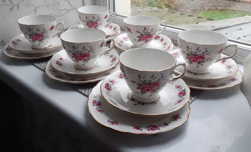 Vtg queen anne patt - anne,