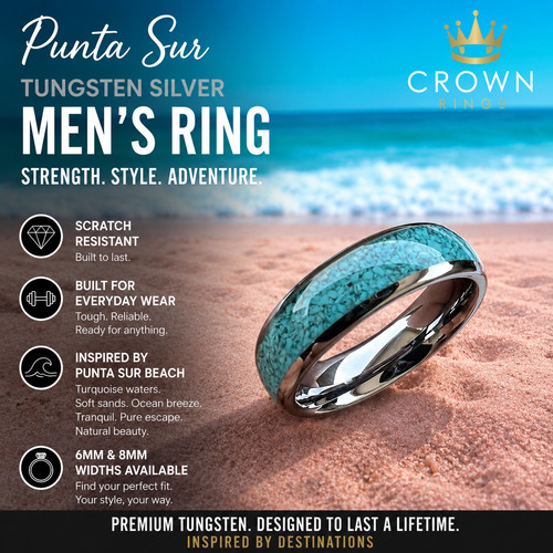 Punta sur turquoise inlay - punta,