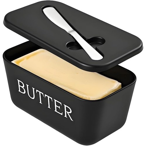 Large plastic butter - large, dish