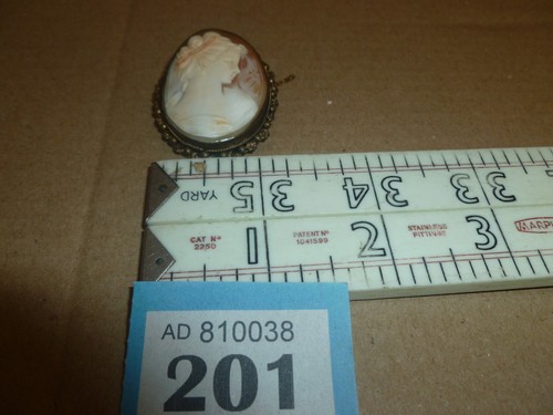 Antique victorian shell cameo - victorian,