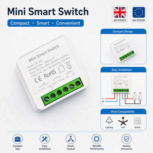 16a zigbee smart switch - zigbee,