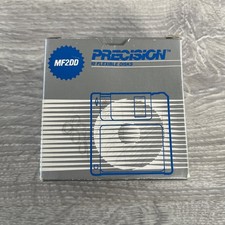 Precision MF2DD 3.5” Floppy Disks Box of 10 Used