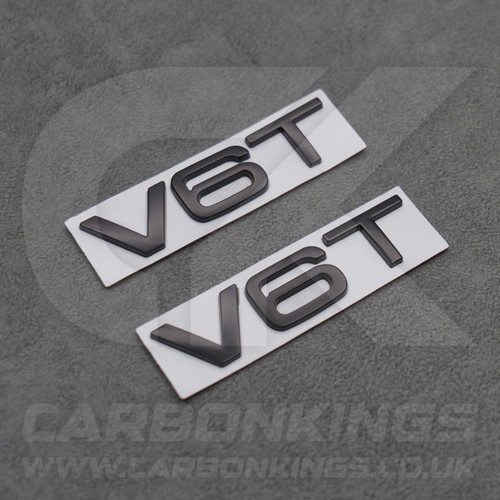 Matte black v6t side wing - matte,