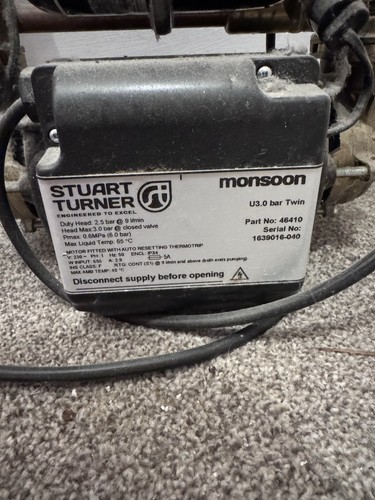 Stuart turner monsoon bar - stuart,