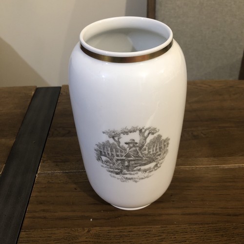 Royal copenhagen vase with - royal,