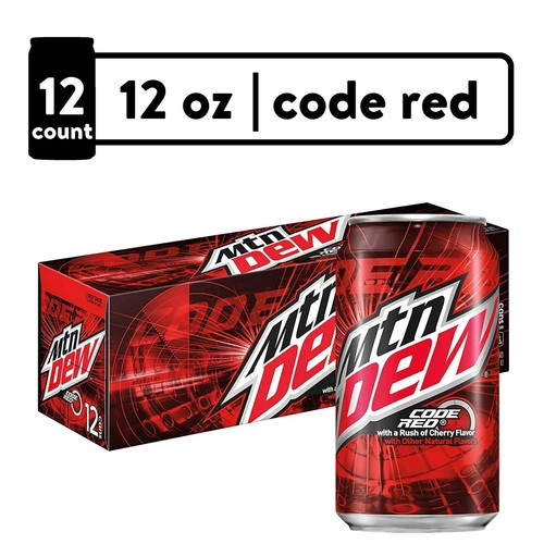 Mountain dew code red oz - dew,