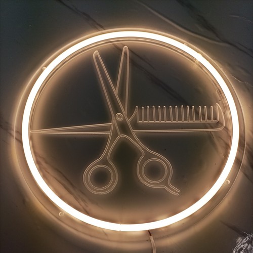 White barber shop - white,