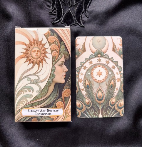 Elegant art nouveau lenormand - nouveau,