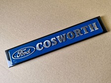 Ford Cosworth YB Engine Cast Aluminium Badge Mancave Automobilia 