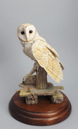 Bfa barn owl figurine - owl, ornament