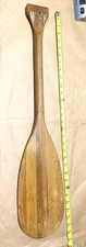 A Vintage 30 Inch Wooden Canoe Paddle
