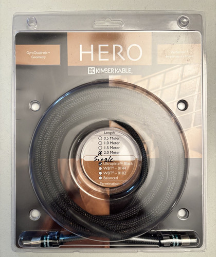 Kimber kable hero rca - rca, 2m