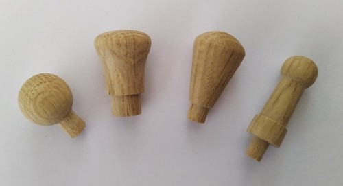 Oak small wooden shaker - oak,