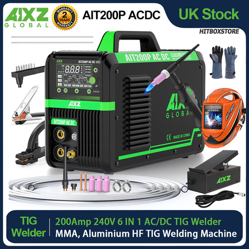 Aixz 5in1 tig welder - tig, 200amp