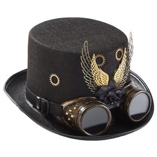 Fashion Steampunk Jazz Hat Top