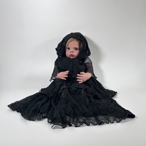 Gothic vampire reborn doll - vampire,