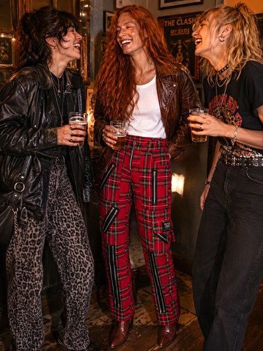 Tiger london red tartan - of,