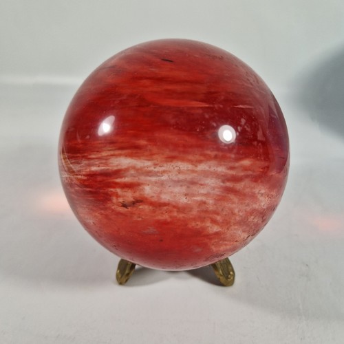 90mm cherry red - red, quartz