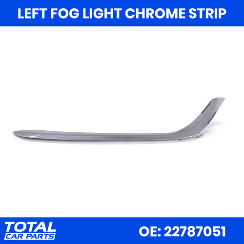 Left fog light chrome - left,