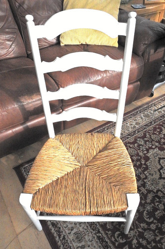 Antique ladder back - , nursing