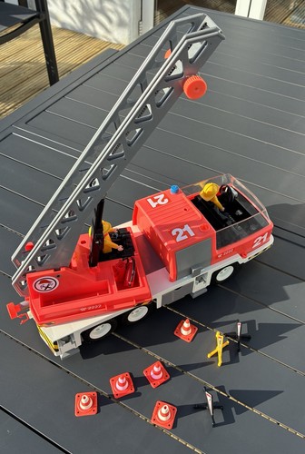 Playmobil vintage fire engine - vintage,