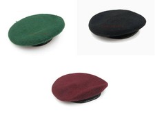 New Black  Maroon Green Beret