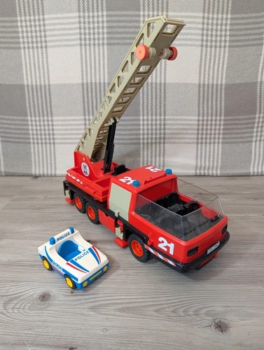 Playmobil vintage fire engine - vintage,