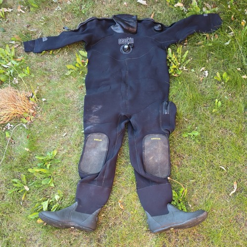 Seaskin neoprene drysuit - neoprene, xxxl