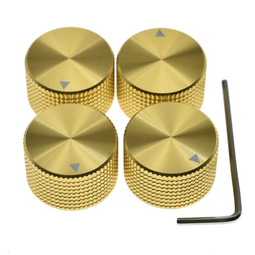 25mm diam metal aluminium - 4x,