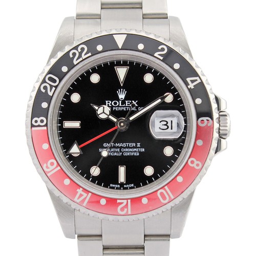 Rolex gmt master 16710 - ii, coke