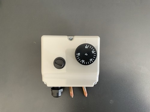Dual thermostat for unvented - dual,