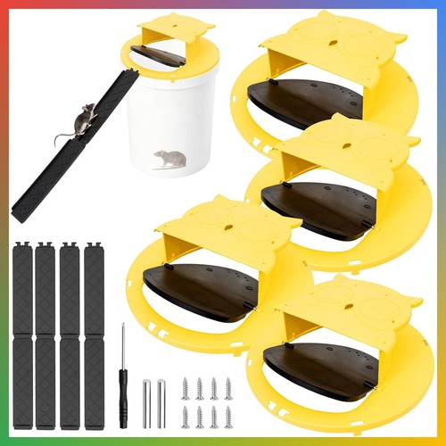 Mouse trap bucket lid - mouse,