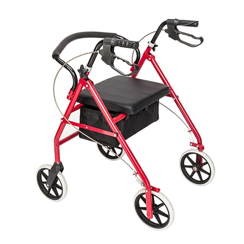 Folding wheel rollator - folding,