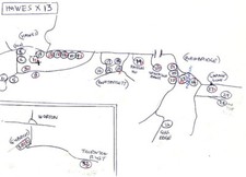  1718 YORKSHIRE BAINBRIDGE HAWES CUBECK COLOUR AERIAL PHOTOS 1964 12 X 8 in