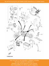 YAMAHA Clamp, 90464-32X00 OEM