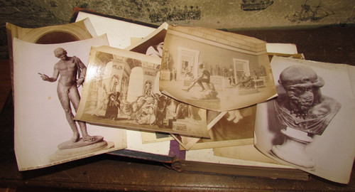 1879 photograph album with - 1879,