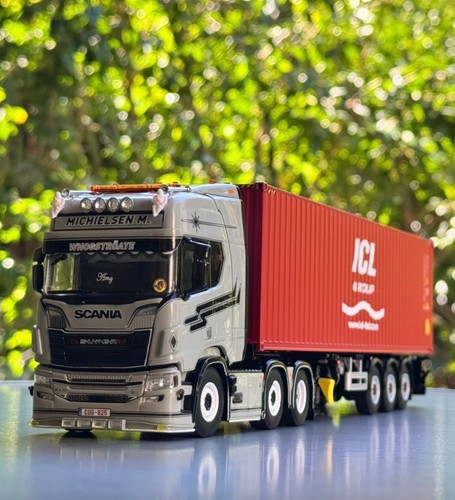 Scania trailer 40ft - r, +