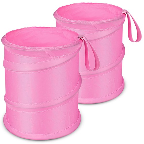 Mini collapsible car trash can - trash,