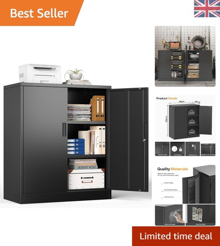 Metal storage cabinet 90cm - metal,
