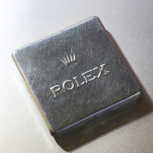 Rolex metal parts tin spares - rolex,