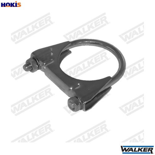 Clamping piece exhaust - clamping, system