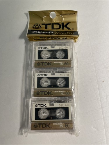 New tdk mc60 pack - 3,