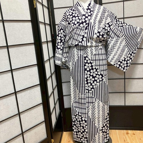 9067 japanese yukata womens - yukata,